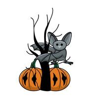 knuppel halloween illustratie vector