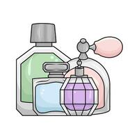 parfum fles verstuiven illustratie vector