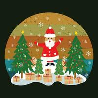 kerst t-shirt ontwerp vector