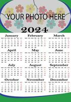 2024 kalender ontwerp vector