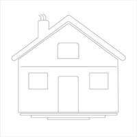 huis, huis icoon, symbool vector