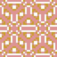 een roze en goud meetkundig patroon vector