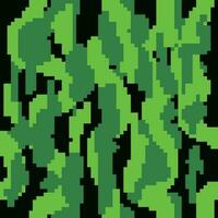 groen camouflage patroon pixel kunst vector