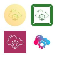 cloud computing vector icon