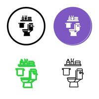 toilet vector pictogram