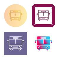 bus vector pictogram