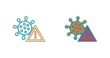 coronavirus vector pictogram