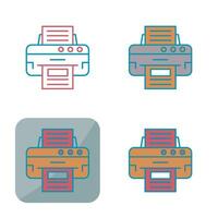 printer vector pictogram