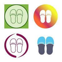 slippers vector icoon