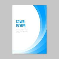 boek Hoes brochure modern stijl ontwerp. vector illustratie.