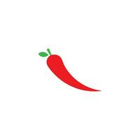 Chili illustratie logo vector