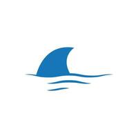 haai logo illustratie vector