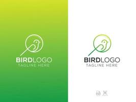 vogel logo ontwerp vector