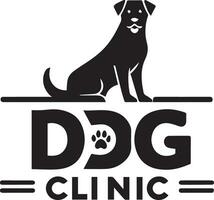 hond kliniek vector logo illustratie 10