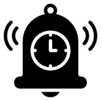 alarm glyph icoon vector