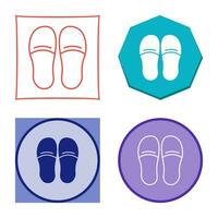 slippers vector icoon