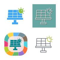 zonne-energie vector pictogram