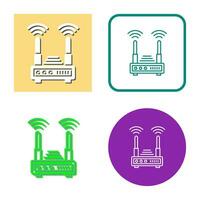 router vector pictogram