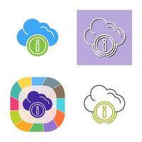 cloud computing vector icon