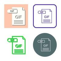 gif vector icoon