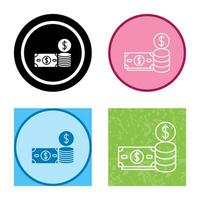 geld vector pictogram