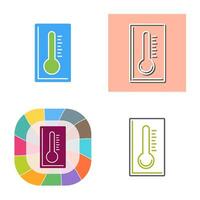 thermometer vector pictogram