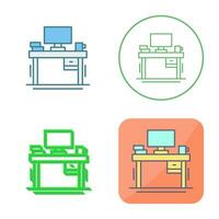 bureau vector pictogram