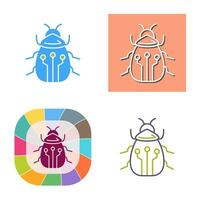 bug vector pictogram