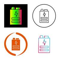 batterij vector pictogram