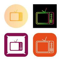 TV reeks vector icoon