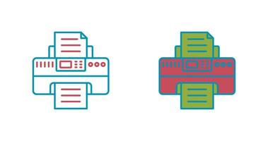 printer vector pictogram