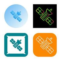 satelliet vector pictogram