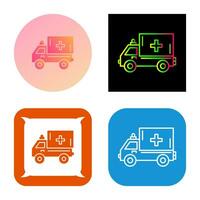 ambulance vector pictogram