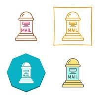 mail doos vector icoon