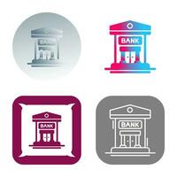 bank vector pictogram