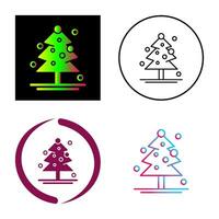 kerstboom vector pictogram