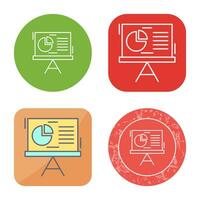 cirkeldiagram vector pictogram