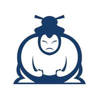 sumo logo icoon ontwerp vector