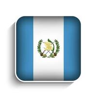 vector plein Guatemala vlag icoon