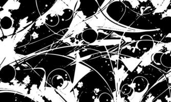 grunge gedetailleerd zwart abstract textuur. vector