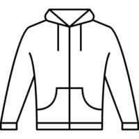 kleding lijn icoon. minimaal vector illustraties. gemakkelijk schets tekens voor mode toepassing