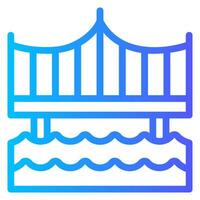 brug verloop icoon vector