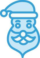 santa claus vector pictogram ontwerp illustratie