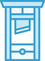 guillotine vector icoon ontwerp illustratie
