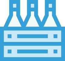 bier doos vector icoon ontwerp illustratie
