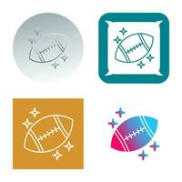 rugby vector pictogram