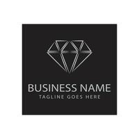 diamant logo vector sjabloon symbool ontwerp