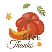 Thanksgiving day wenskaarten en uitnodigingen vector