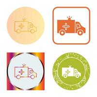 ambulance vector pictogram