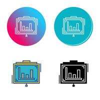 presentatie vector pictogram